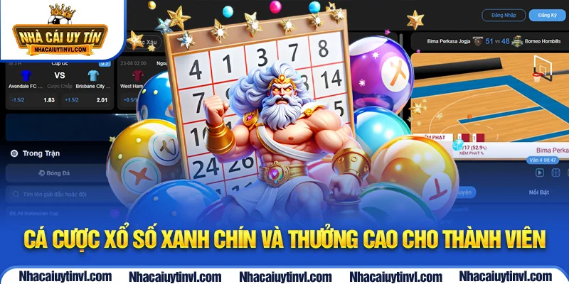 Cá cược Xổ số xanh chín và thưởng cao cho thành viên